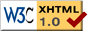 �XHTML 1.0 Transitional V&aacute;lido!